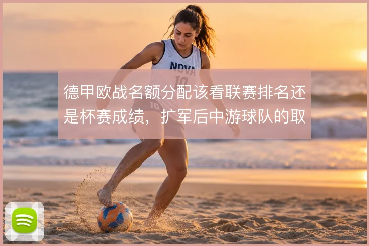 德甲欧战名额分配该看联赛排名还是杯赛成绩，扩军后中游球队的取舍更难